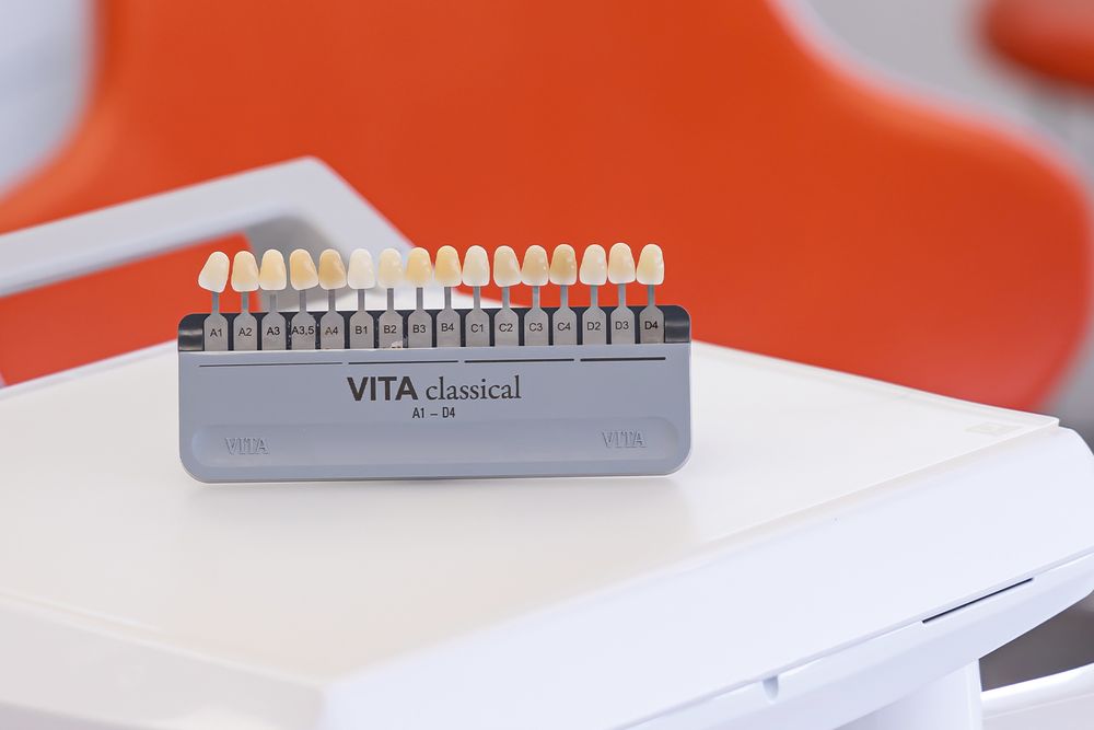 vita tooth colour chart - b1 - enlighten whitening